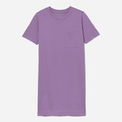 The Organic Cotton Weekend Tee Dress | Dark Orchid