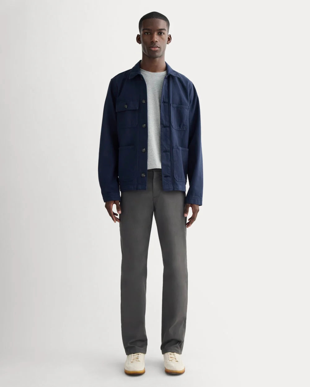 The Transit Chino | Graphite | Straight