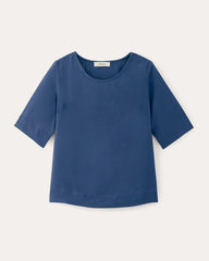 The Relaxed Tee in Buttersoft | Navy