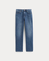 Low-Rise Straight Jean | Dark Indigo