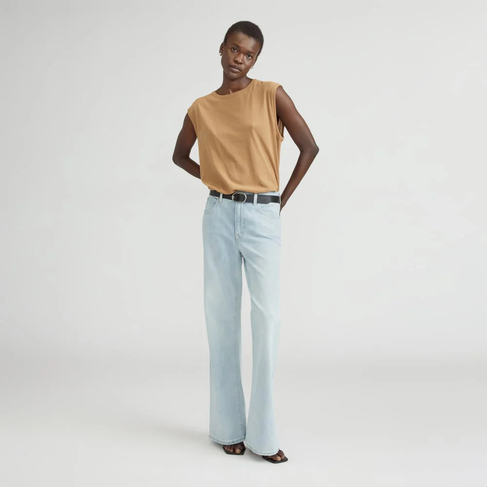 The High-Rise Flare Jean | Fog