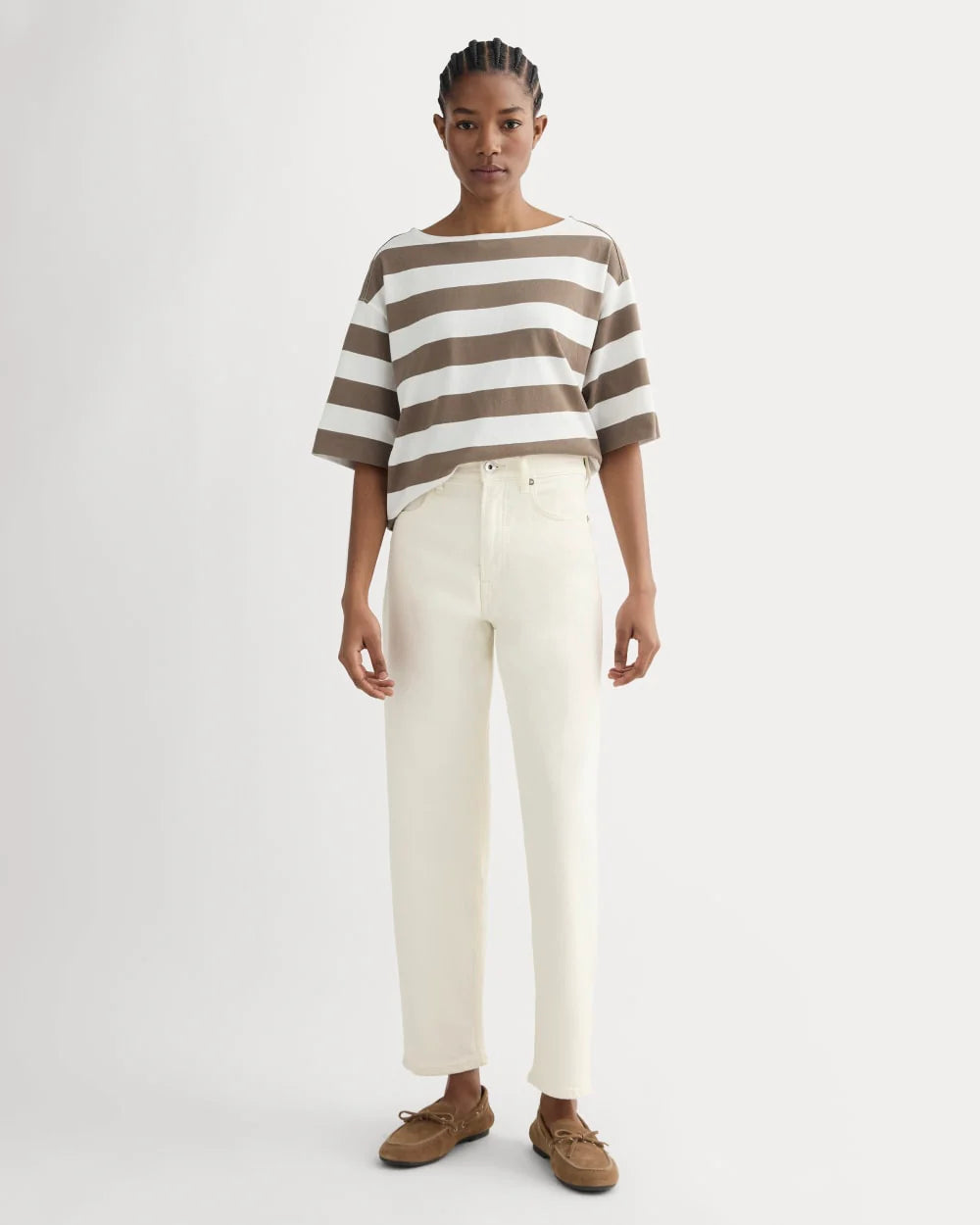 The Way-High® Jean 2.0 | Calico Ecru | 27.5” Inseam