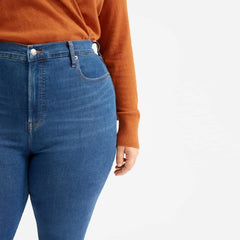 The Authentic Stretch High-Rise Skinny | Mid Blue | 28.5" Inseam