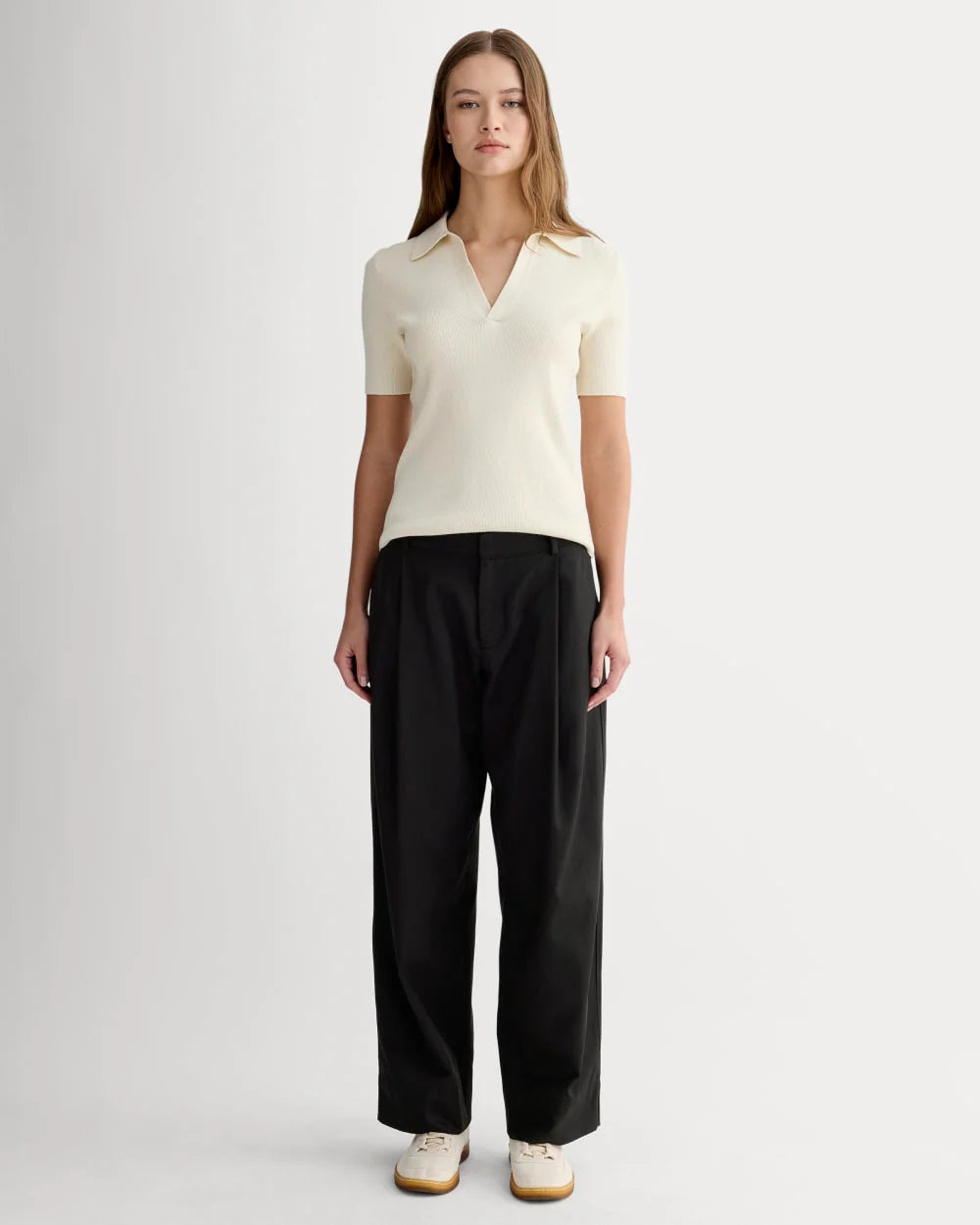 The Low-Rise Chino | Black