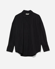 The Oversized Poplin Shirt | Black