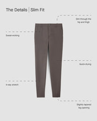 The Performance Chino | Uniform | Stone | Slim