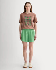 The Off-Duty Short | Green Garment Dye
