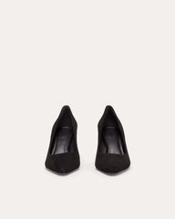 The Banana Pump | Black Suede